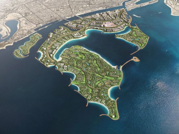 Dubai Islands by Nakheel masterplan