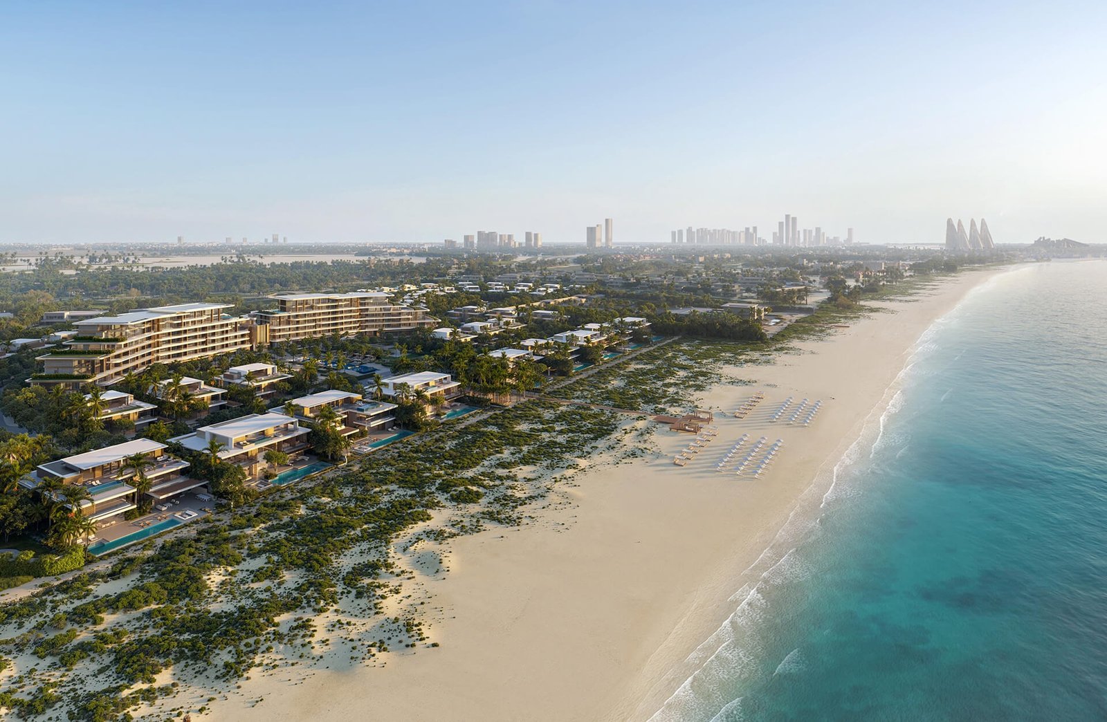 Four Seasons Private Residences Abu Dhabi at Saadiyat Beach – Featured Image Four Seasons Private Residences Abu Dhabi at Saadiyat Beach aerial view