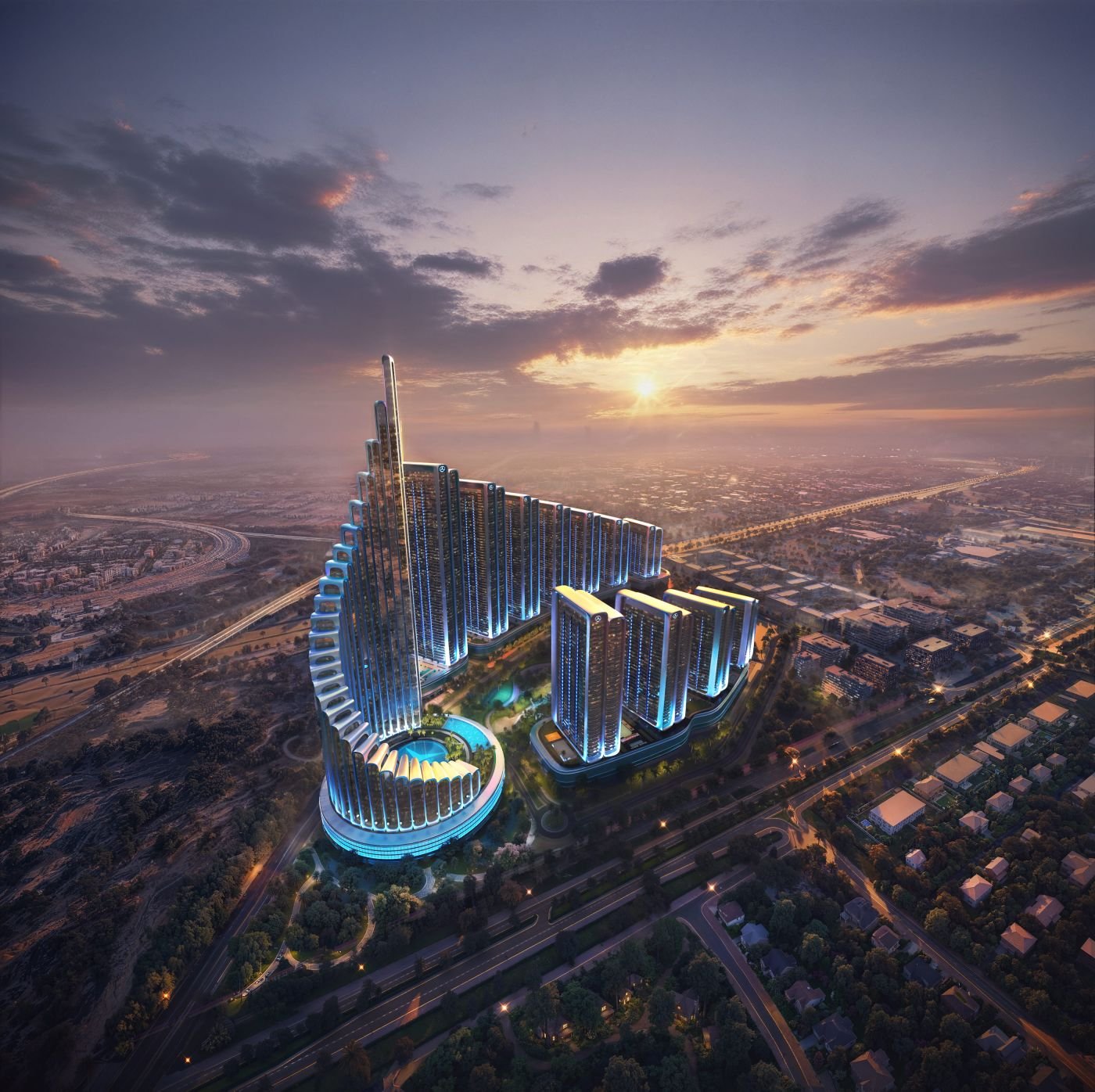 Mercedes-Benz Places by Binghatti City at Meydan – Featured Image Mercedes-Benz Places by Binghatti City at Meydan Dubai