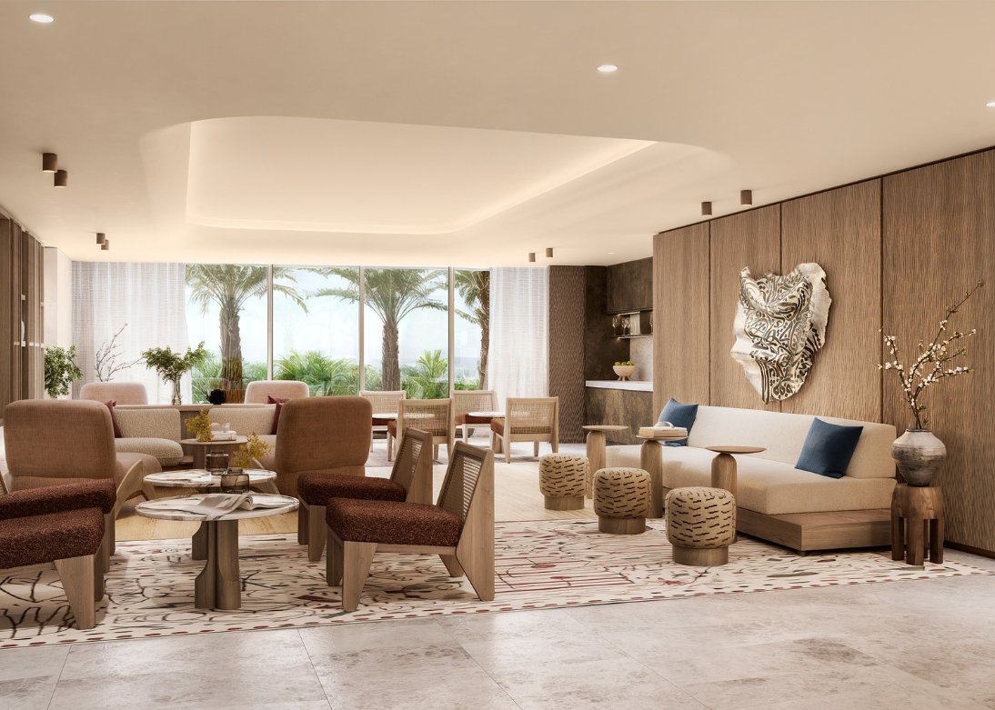 Six Senses Residences Dubai Marina by Select Group – Gallery 04 Six Senses Residences Dubai Marina residents lounge and connectivity amenities